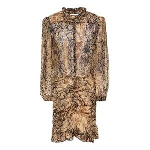 ba&sh Snake Print Dress